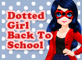 Dotted Girl Back to School